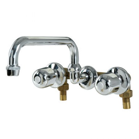 GRIFERIA COCINA PARED EMBUTIR CON VOLANTE PVC O BCE